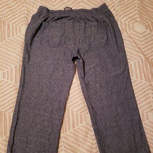 Wide Leg Linen Pants